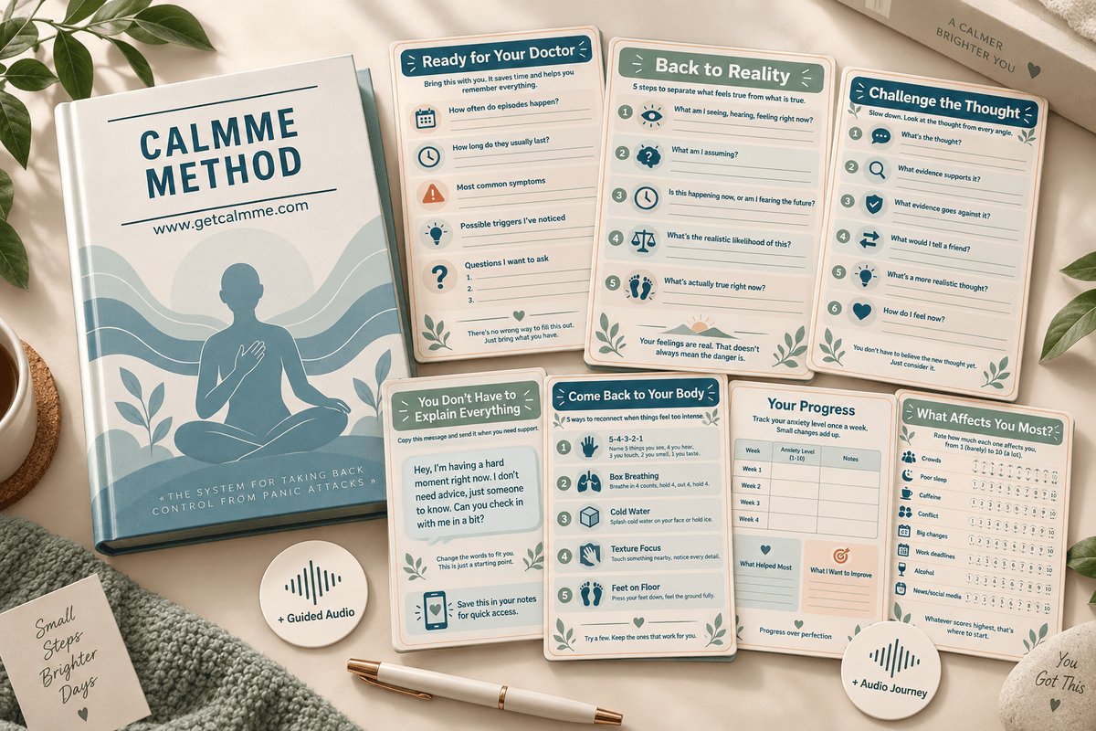 CalmMe: Panic Attack Relief System - Ma boutique